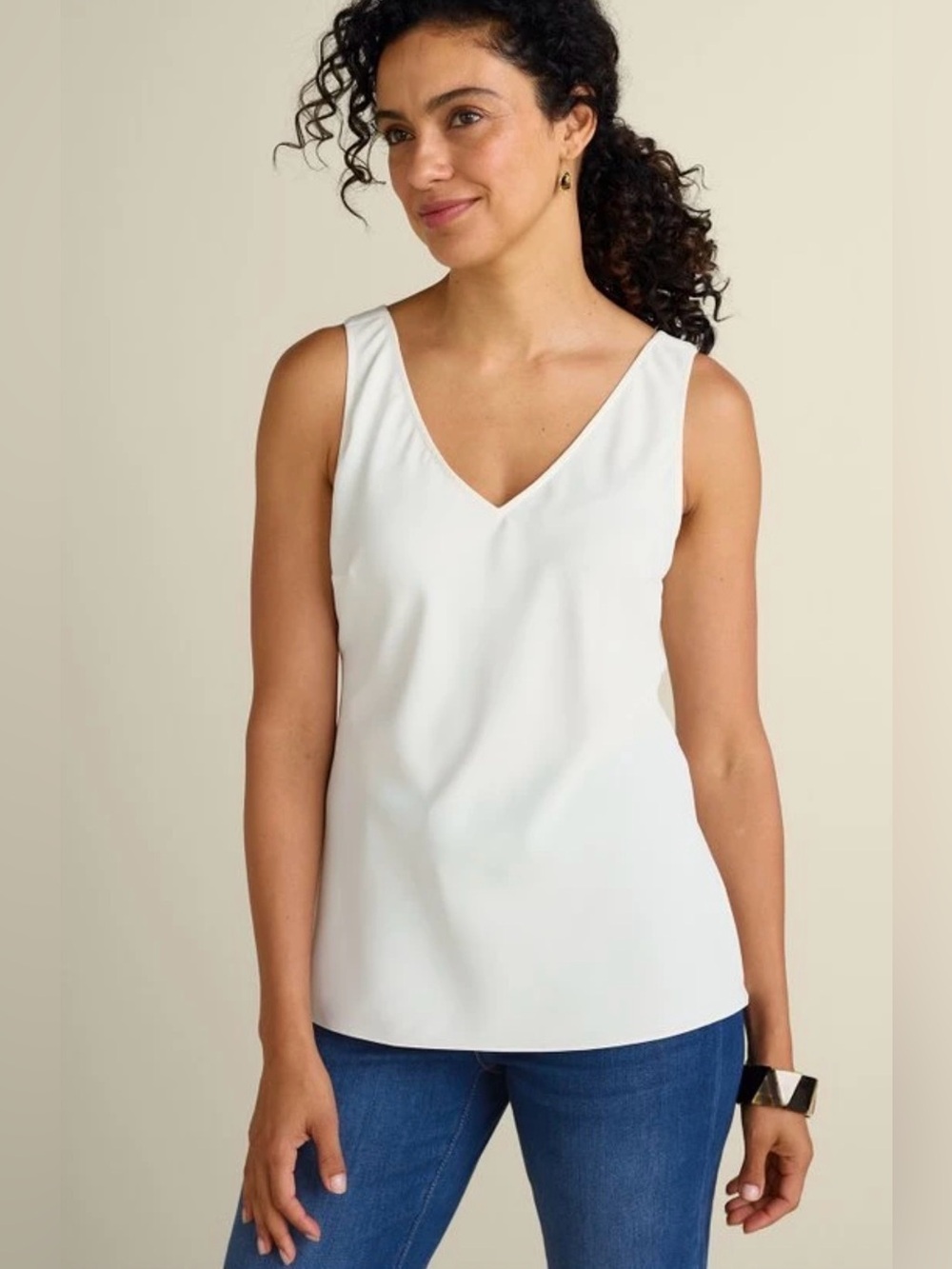 Soft surrounding Maura off white Tank size XL
